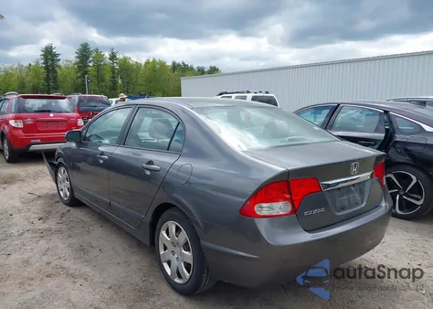 2011 Honda Civic Lx from USA, damaged, VIN 2HGFA1F50BH532204